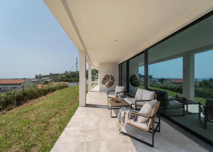 Auréa House - 4br Azores With Ocean View, Bbq&ac * Feteiras